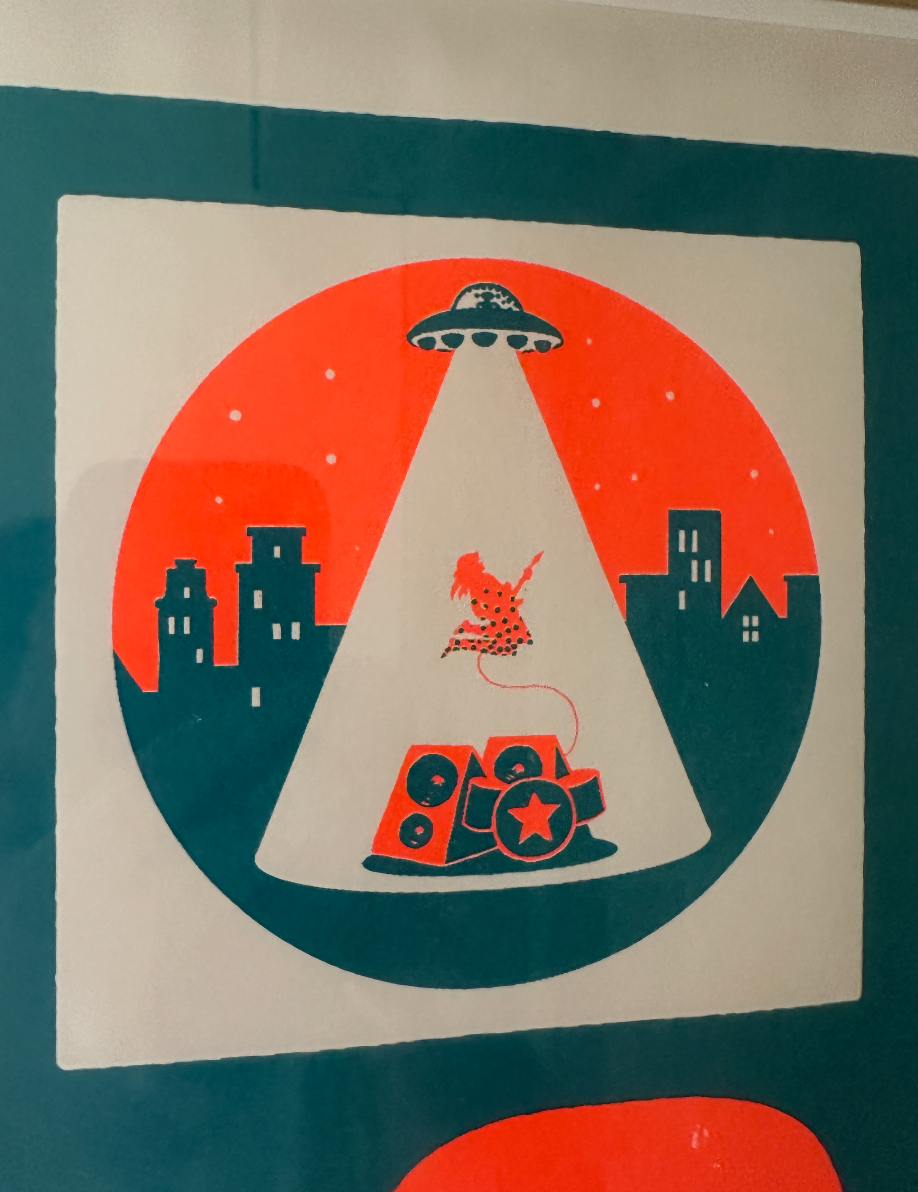 Paradiso 50 jaar - Silkscreenprint