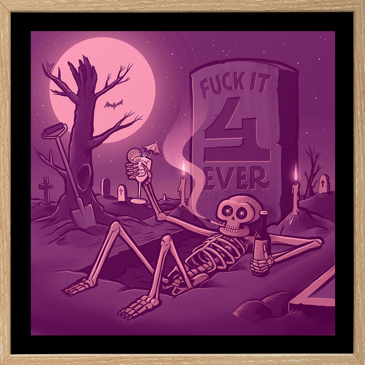 Digit '4' - Giclée print