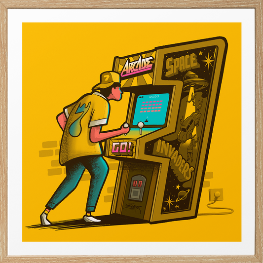 Digit '7' - Giclée print