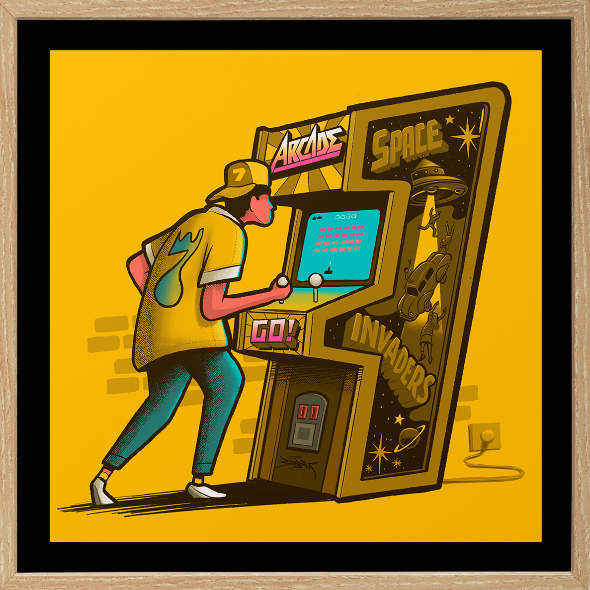 Digit '7' - Giclée print