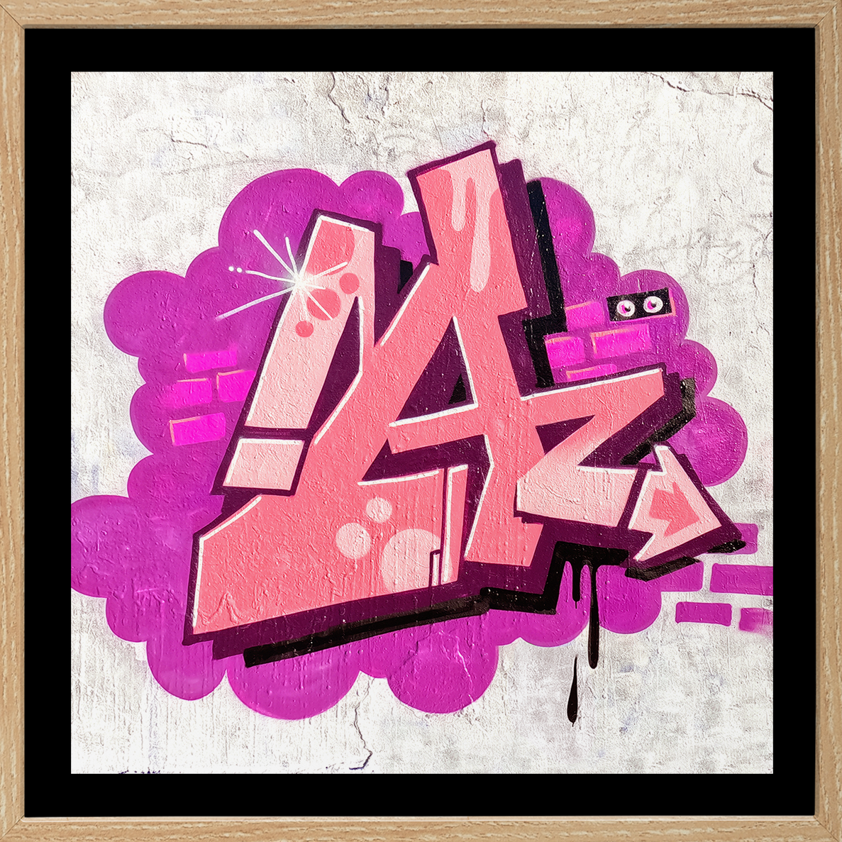 Letter 'A' - Giclée print
