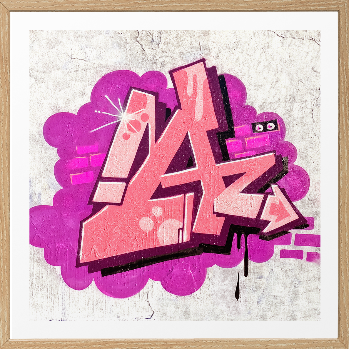 Letter 'A' - Giclée print