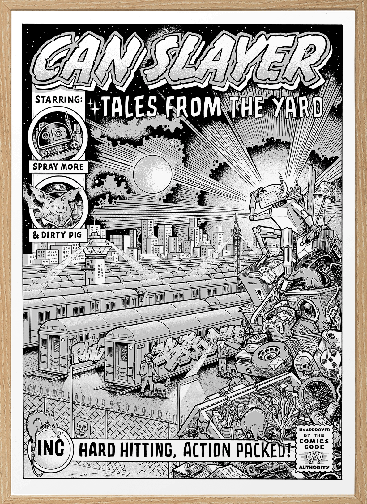 Can Slayer - Silkscreen Print