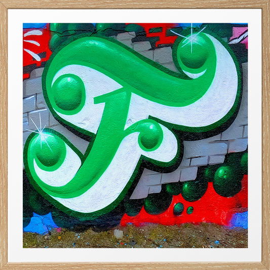 Letter 'F' - Giclée print