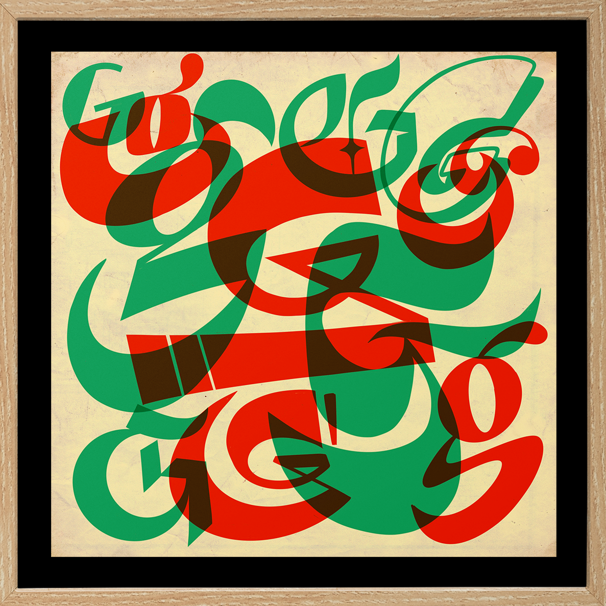 Letter 'G' - Giclée print