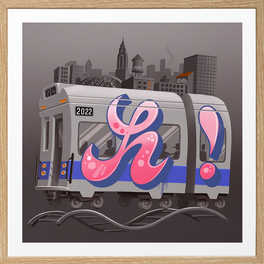 Letter 'H' - Giclée print
