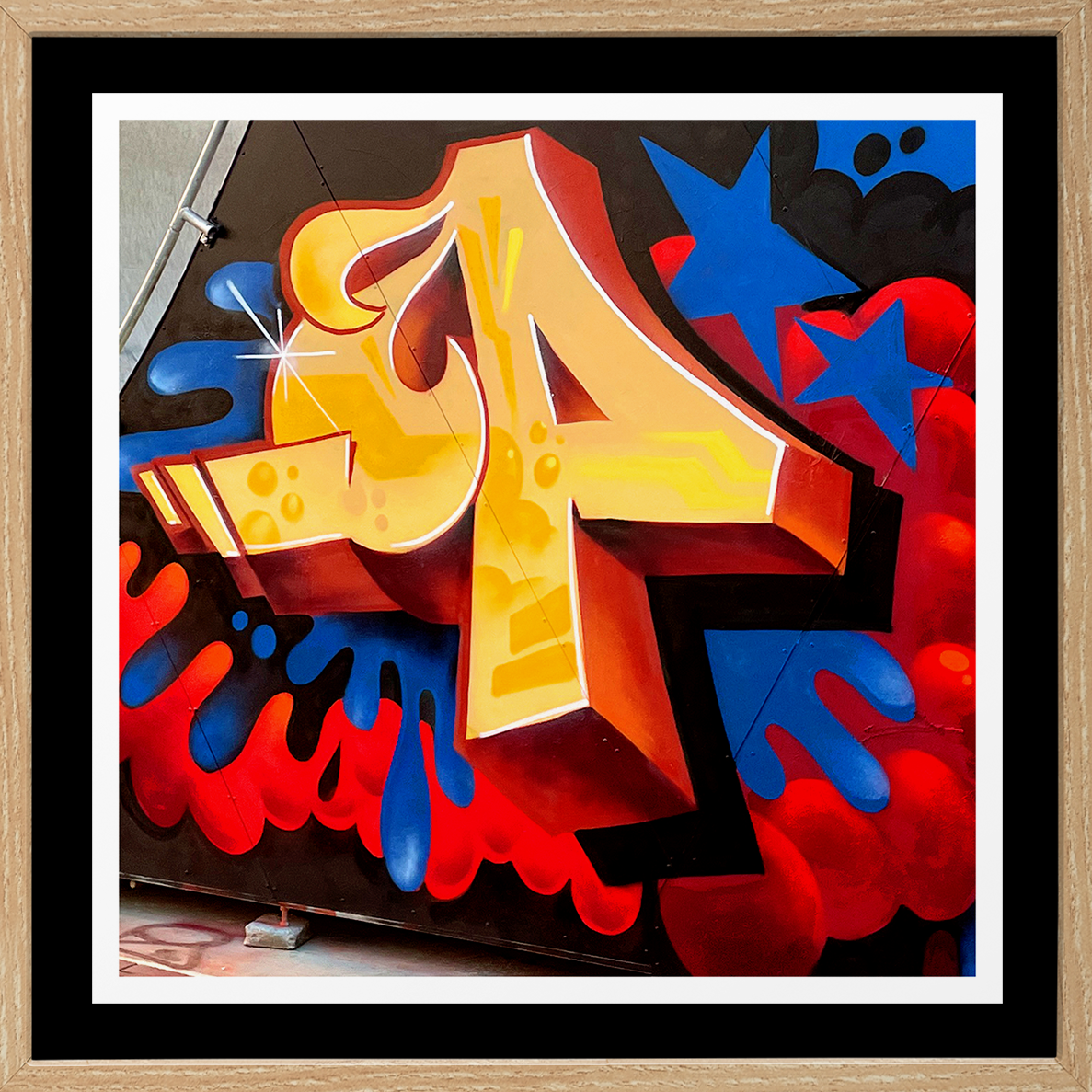Letter 'P' - Giclée print