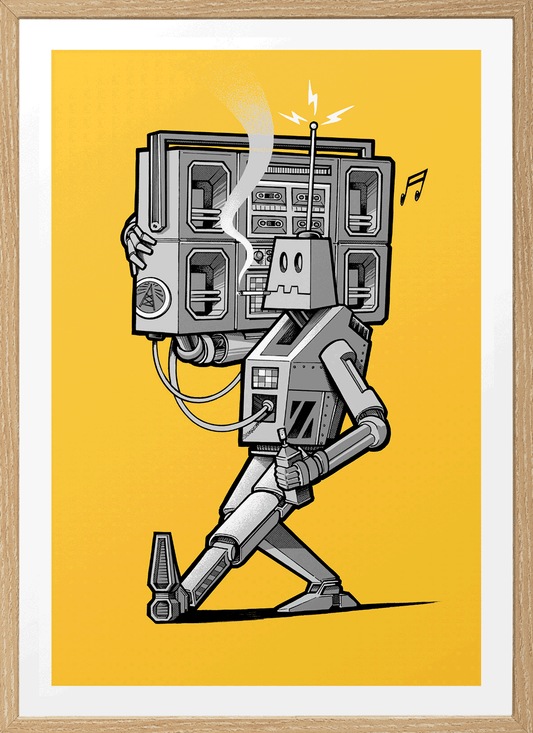 Perfect Day - Silkscreen Print Yellow