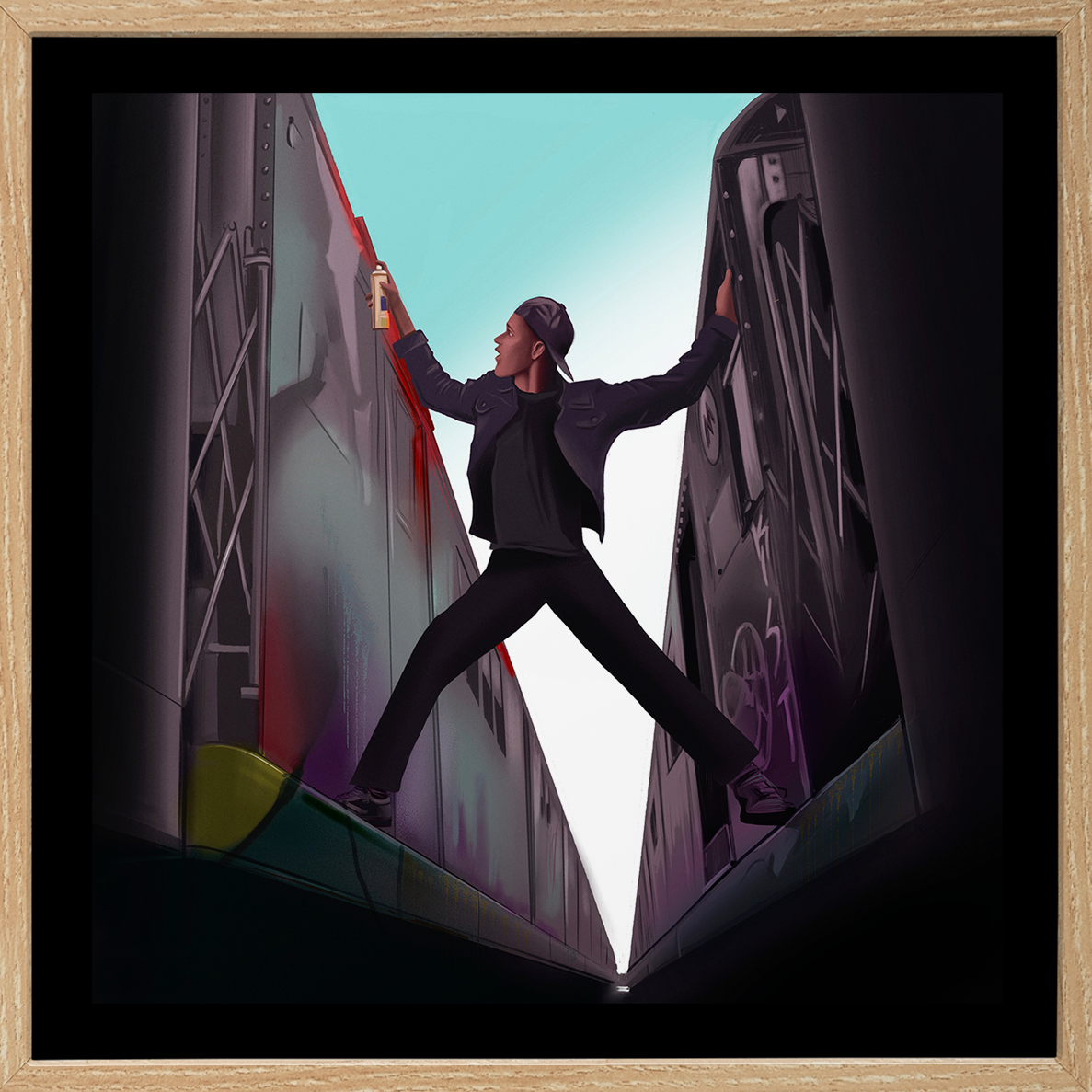 Letter 'X' - Giclée print - (Dondi tribute)