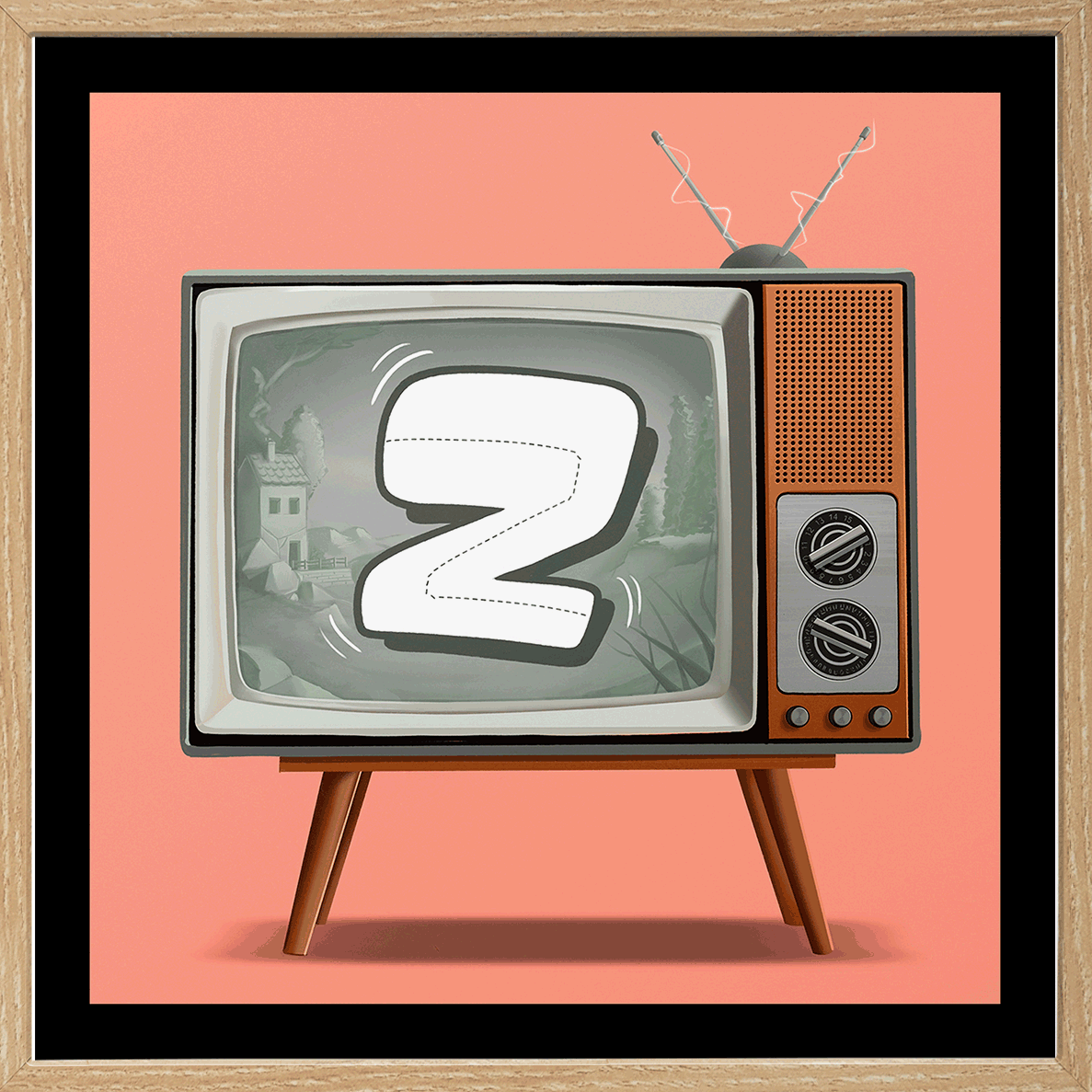 Letter 'Z' - Giclée print